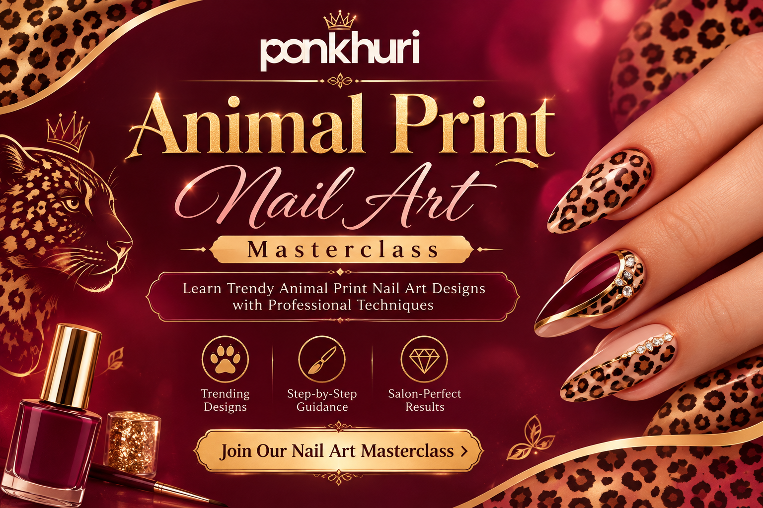 Animal Print Nail Art